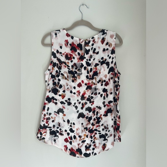 DKNY Printed Sleeveless Top - Size Medium - Picture 3 of 4